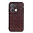 Soft Luxury Leather Snap On Case Cover B04H for Oppo Reno9 5G