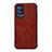 Soft Luxury Leather Snap On Case Cover B05H for Oppo Reno6 Pro 5G