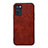 Soft Luxury Leather Snap On Case Cover B05H for Oppo Reno6 Pro 5G India