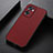 Soft Luxury Leather Snap On Case Cover B05H for Oppo Reno7 SE 5G Red