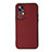 Soft Luxury Leather Snap On Case Cover B05H for Xiaomi Mi 12 Lite 5G Red