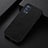 Soft Luxury Leather Snap On Case Cover B06H for Oppo Reno6 Pro+ Plus 5G Black