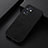 Soft Luxury Leather Snap On Case Cover B06H for Oppo Reno7 SE 5G Black