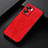 Soft Luxury Leather Snap On Case Cover B07H for OnePlus Nord N300 5G Red