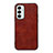 Soft Luxury Leather Snap On Case Cover B07H for Samsung Galaxy F23 5G