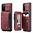 Soft Luxury Leather Snap On Case Cover C01S for Samsung Galaxy S20