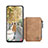 Soft Luxury Leather Snap On Case Cover C01S for Samsung Galaxy S21 Plus 5G