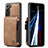 Soft Luxury Leather Snap On Case Cover C01S for Samsung Galaxy S22 Plus 5G