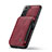 Soft Luxury Leather Snap On Case Cover C01S for Samsung Galaxy S22 Plus 5G