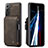 Soft Luxury Leather Snap On Case Cover C01S for Samsung Galaxy S23 5G