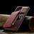 Soft Luxury Leather Snap On Case Cover C02S for Samsung Galaxy S21 Ultra 5G