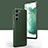 Soft Luxury Leather Snap On Case Cover C04 for Samsung Galaxy S21 Plus 5G Green