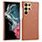 Soft Luxury Leather Snap On Case Cover C05 for Samsung Galaxy S22 Ultra 5G