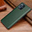 Soft Luxury Leather Snap On Case Cover DL1 for Oppo Find X3 Pro 5G Green