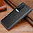 Soft Luxury Leather Snap On Case Cover DL1 for Vivo X60 Pro+ Plus 5G Black