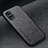 Soft Luxury Leather Snap On Case Cover DY1 for Oppo A78 5G Black