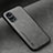 Soft Luxury Leather Snap On Case Cover DY1 for Oppo A78 5G Gray