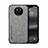 Soft Luxury Leather Snap On Case Cover DY1 for Xiaomi Mi 10T Lite 5G Gray
