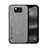 Soft Luxury Leather Snap On Case Cover DY1 for Xiaomi Poco X3 Pro Gray