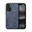 Soft Luxury Leather Snap On Case Cover DY1 for Xiaomi Redmi Note 11 Pro+ Plus 5G Blue