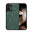 Soft Luxury Leather Snap On Case Cover DY1 for Xiaomi Redmi Note 13 Pro 5G Green