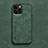 Soft Luxury Leather Snap On Case Cover DY3 for Apple iPhone 12 Pro Green