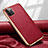 Soft Luxury Leather Snap On Case Cover for Apple iPhone 12 Pro