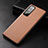 Soft Luxury Leather Snap On Case Cover for Huawei Enjoy 20 Pro 5G Orange