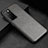 Soft Luxury Leather Snap On Case Cover for Huawei Honor Play4 5G Gray