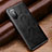 Soft Luxury Leather Snap On Case Cover for Huawei Nova 8 5G Black