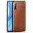 Soft Luxury Leather Snap On Case Cover for Huawei Y8p