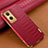 Soft Luxury Leather Snap On Case Cover for OnePlus Nord N20 5G Red