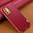 Soft Luxury Leather Snap On Case Cover for Oppo A95 4G Red