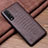 Soft Luxury Leather Snap On Case Cover for Oppo Find X2