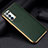 Soft Luxury Leather Snap On Case Cover for Oppo Reno5 5G Green