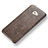 Soft Luxury Leather Snap On Case Cover for Samsung Galaxy C7 Pro C7010 Brown