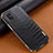 Soft Luxury Leather Snap On Case Cover for Samsung Galaxy M40S Black