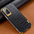 Soft Luxury Leather Snap On Case Cover for Samsung Galaxy Note 20 5G Black