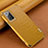 Soft Luxury Leather Snap On Case Cover for Samsung Galaxy Note 20 5G Yellow