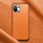 Soft Luxury Leather Snap On Case Cover for Xiaomi Mi 11 5G Orange