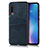Soft Luxury Leather Snap On Case Cover for Xiaomi Mi 9 SE Blue