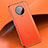 Soft Luxury Leather Snap On Case Cover for Xiaomi Redmi K30 Pro 5G Orange