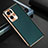 Soft Luxury Leather Snap On Case Cover GS1 for Oppo Reno7 Pro 5G Green