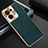 Soft Luxury Leather Snap On Case Cover GS1 for Oppo Reno8 5G Green