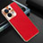 Soft Luxury Leather Snap On Case Cover GS1 for Oppo Reno8 5G Red