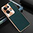 Soft Luxury Leather Snap On Case Cover GS1 for Oppo Reno8 Pro 5G Green
