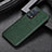 Soft Luxury Leather Snap On Case Cover GS2 for Oppo Reno6 Pro+ Plus 5G Green