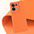 Soft Luxury Leather Snap On Case Cover GS3 for Oppo Reno8 5G Orange