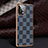 Soft Luxury Leather Snap On Case Cover JB1 for Oppo Find X5 5G Blue