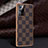Soft Luxury Leather Snap On Case Cover JB1 for Oppo Reno6 Pro 5G India Brown